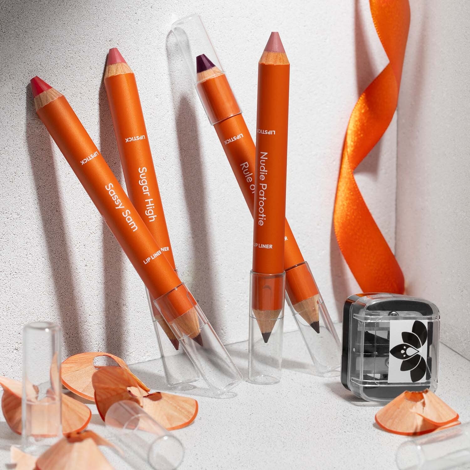Lips Collection | Lipstick Bundle and Dual-Blade Sharpener