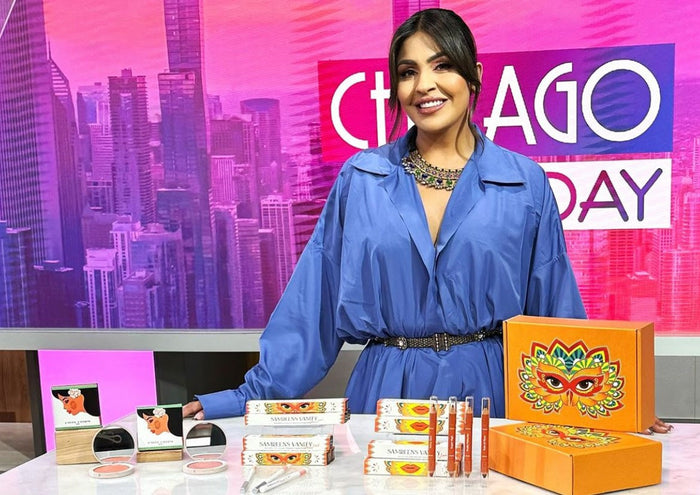 Samreen's Vanity Makeup On Chicago Today Show